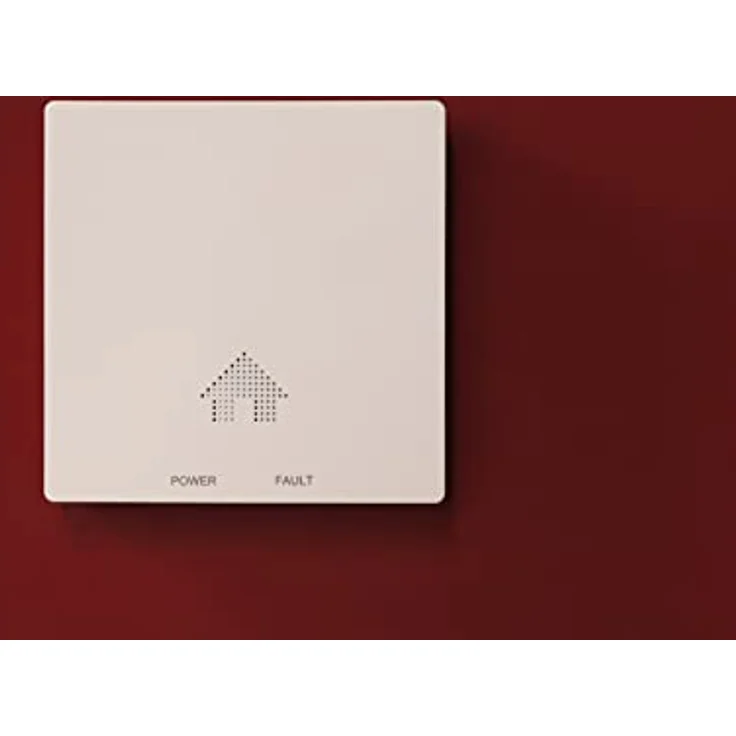 UNITEC Kohlenmonoxidmelder, kabellos mit Lithium-Ionen-Batterie, 10 Jahre Laufzeit, Bauhöhe 25 mm, CO Alarmempfindlichkeit ab 50 ppm, Weiß – Bild 2