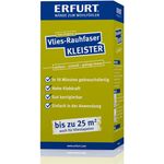 Erfurt Vlies-Rauhfasertapetenkleister 200g Pulverkleister, transparent, für ca. 25m² (3 Rollen)