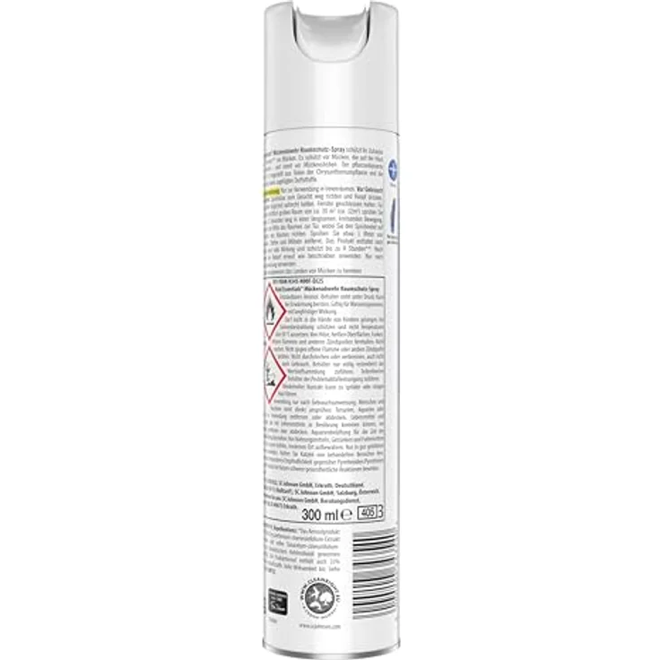 Raid Essentials® Mücken-Raumschutz Spray 300ml, pflanzenbasierter Wirkstoff, wasserbasierte Formel ohne Duftstoffe – Bild 2