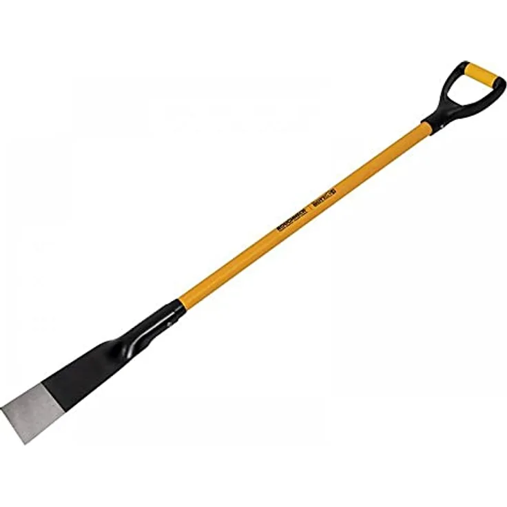 Roughneck The Mutt Pro ROU88030 Mehrzweck-Abbruchschaber, Fiberglas, 100 mm, Gelb