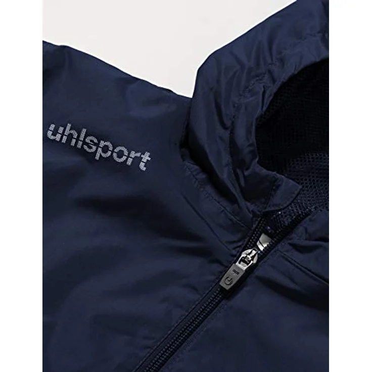 uhlsport Essential Regenjacke Kids Blau, Leichte und bequeme Kinder-Sportjacke mit Wasserschutz – Bild 2