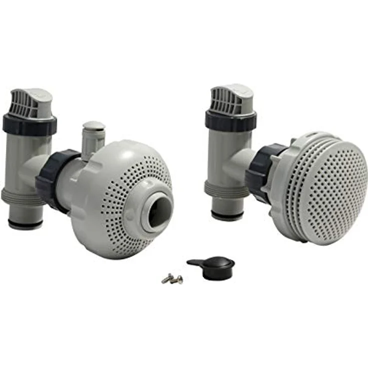 Intex Anschluss-Set 38 mm Poolzubehör, Grau – Bild 2