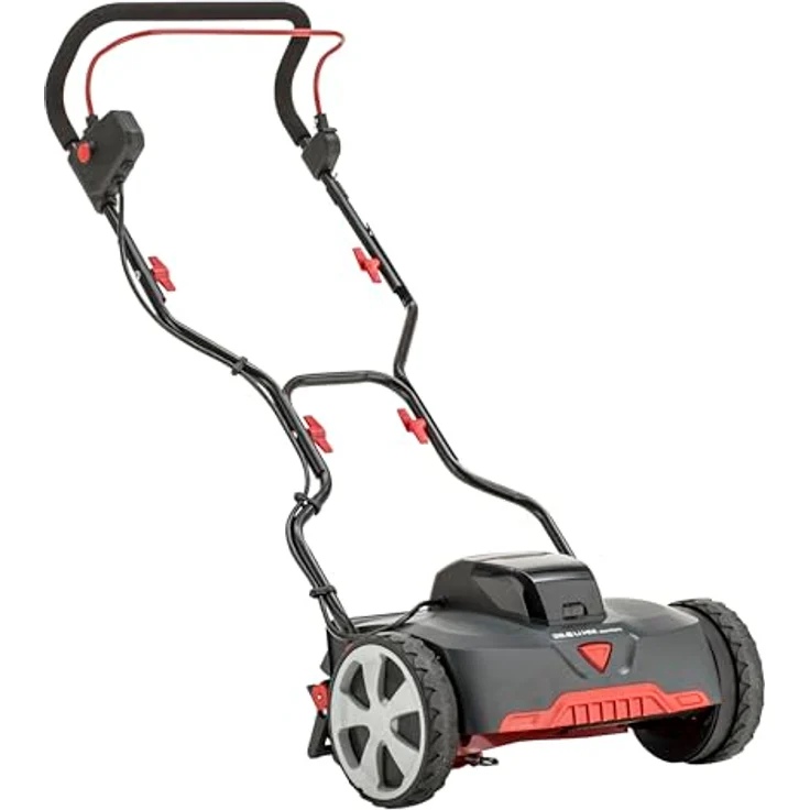 Al-Ko Akku-Spindelmäher RazorCut 38.6Li HM Comfort, Geräuscharmer Mäher für Gärten bis 300 m², 38 cm Schnittbreite, 5 Stahlmesser, 4-fache Schnitthöhenverstellung – Bild 1