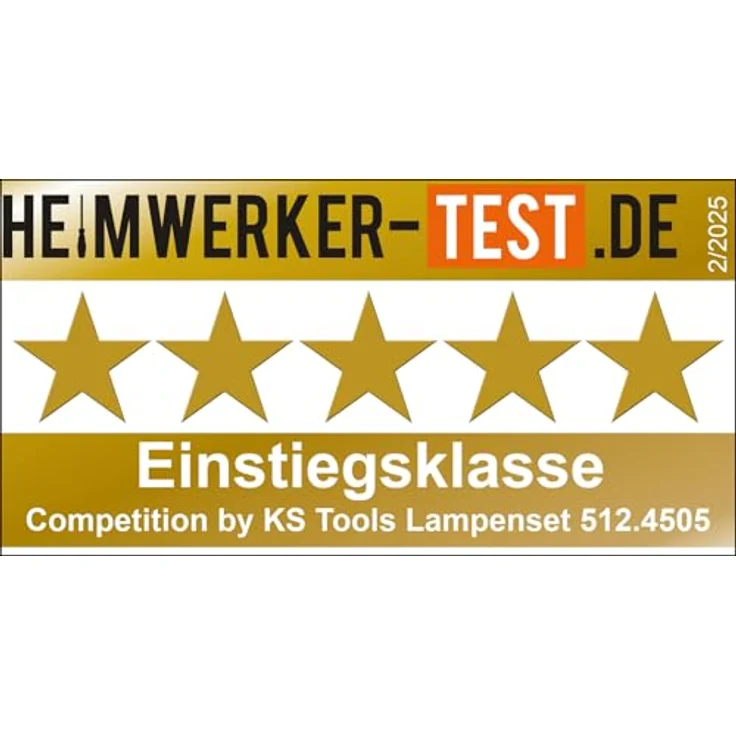 KS Tools 512.4505 COMPETITION LED-Arbeitslampen-Set 2-tlg, dimmbar, mit Powerbank-Funktion, ideal für netzunabhängiges Arbeiten – Bild 2