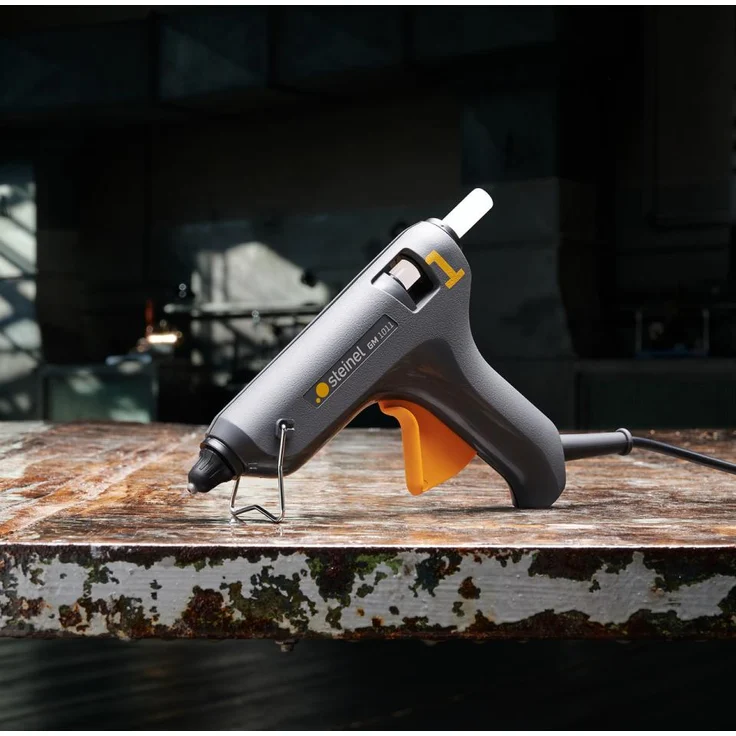 Heißklebepistole Steinel Gluematic 1011, 13g/min, inkl. 2x 11mm Klebesticks Cristal – Bild 4