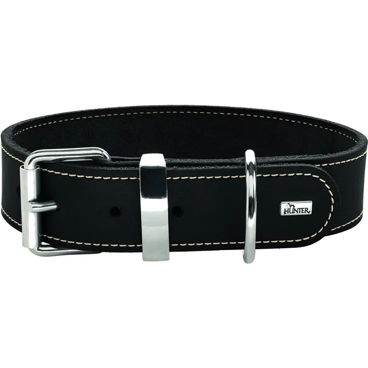 Hunter Hunde-Halsband Aalborg Special schwarz XXS-XS