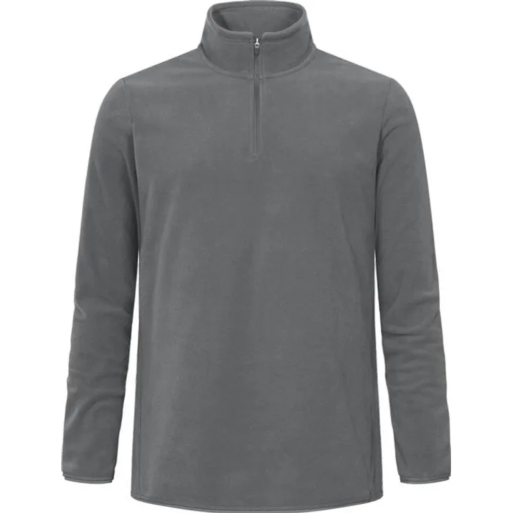 promodoro Fleece Troyer Größe M steel-grey