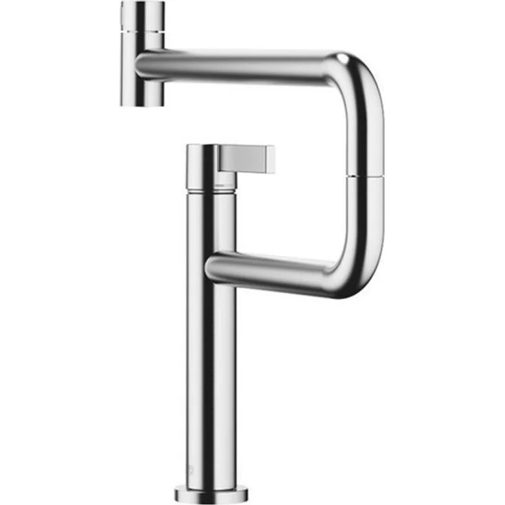 Dornbracht PIVOT Einhebelmischer Tara Ultra, Hochdruck Küchenarmatur mit 360° schwenkbarem Auslauf, bleifrei