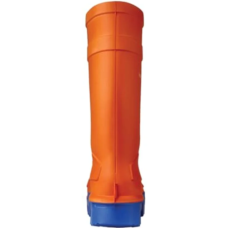 Dunlop PuroFort Thermo+, Sicherheits-Gummistiefel mit Stahlkappe, für Temperaturen bis -50 °C, orange/blau, Gr. 46 – Bild 6