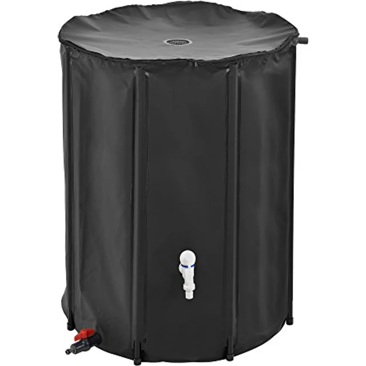 casa.pro Regentonne 500L Regenwassertank Wassertank Regenwasserfass Zisterne  – Bild 2