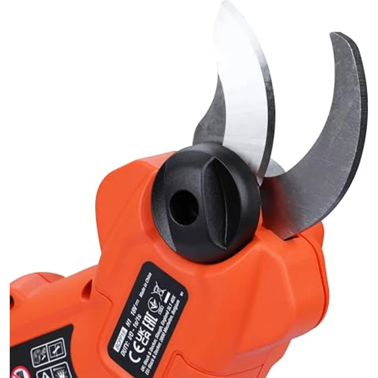 Black + Decker BCPP18B-XJ, Akku-Gartenschere 18 V Li-Ion mit ergonomischem Design und POWERCONNECT™ System – Bild 10