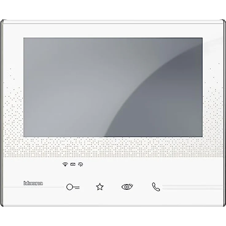 Bticino C300X + L3000 NOIR Video-Türstation, mit Speicherfunktion, Außenstation schwarz- Innenstation weiß (363910) – Bild 2