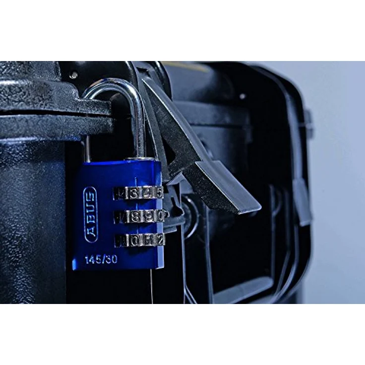 ABUS Aluminium-Zahlenschloss 145-30, blau, 46614 – Bild 2
