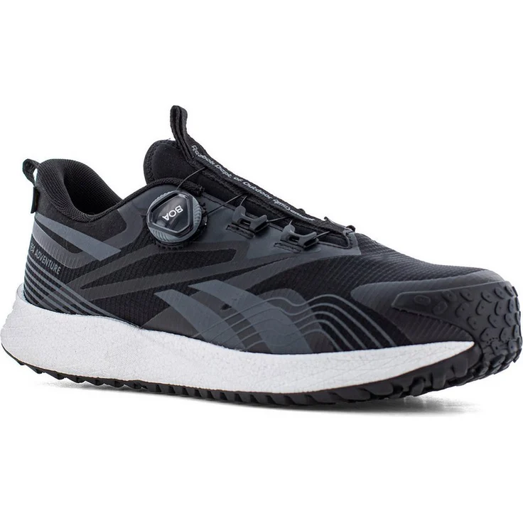 Reebok Sicherheitsschuh, BOA® Fit System, rutschfest, 100% metallfrei, leichtgewichtig, extra breiter Zehenbereich