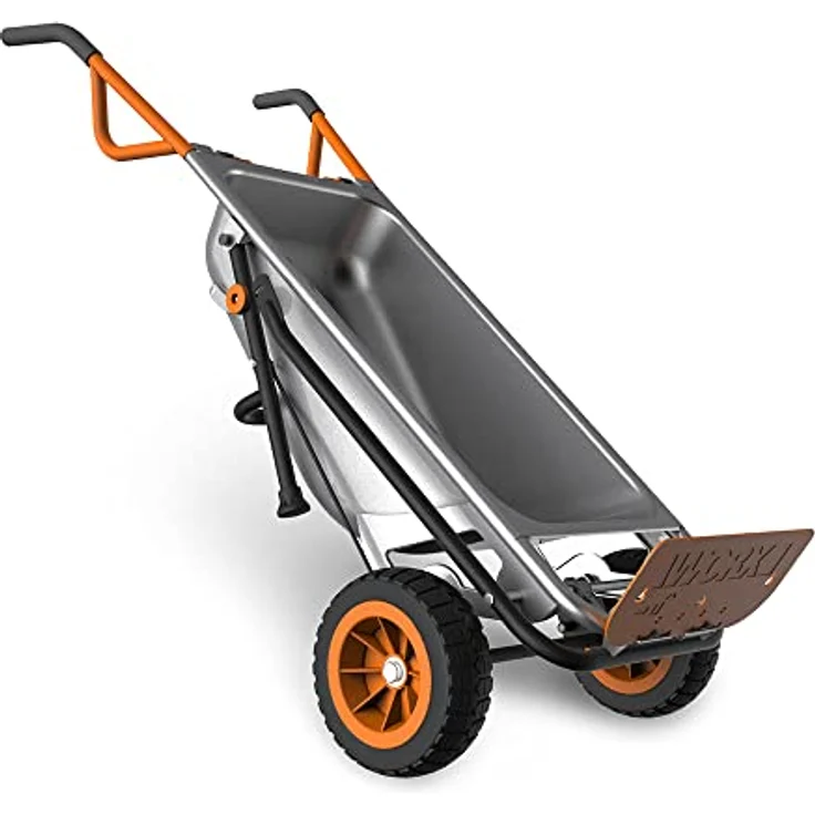 WORX WG050 Aerocart Multifunktions-Schubkarre 8-in-1 Funktion: Sackkarre mit Vollgummireifen, Gartenkarre, Tragehilfe, Müllbeutelhalter uvm. - Preisvergleich – Bild 2