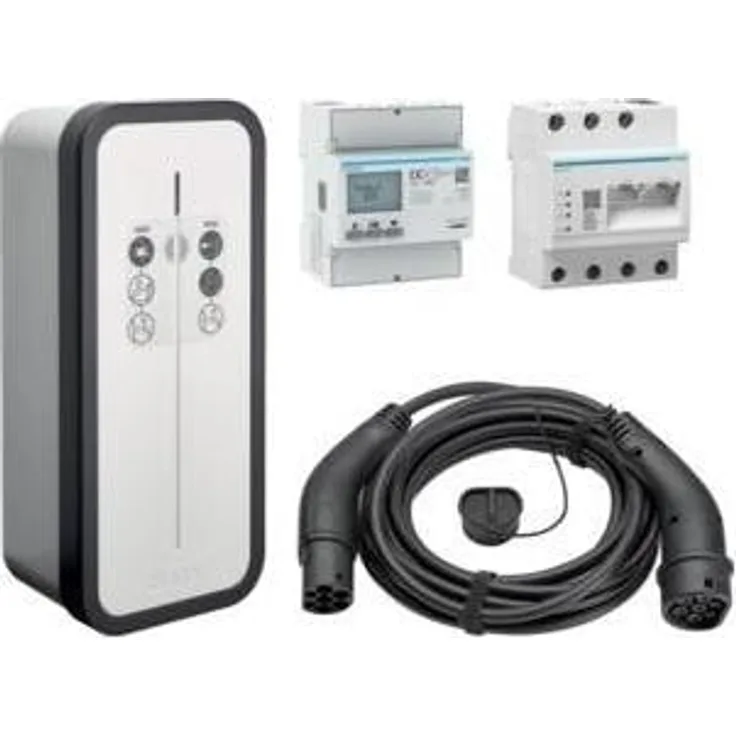 Hager, Elektroauto Ladestation, HAGE Solar-Kit (Typ 2, 22 kW)