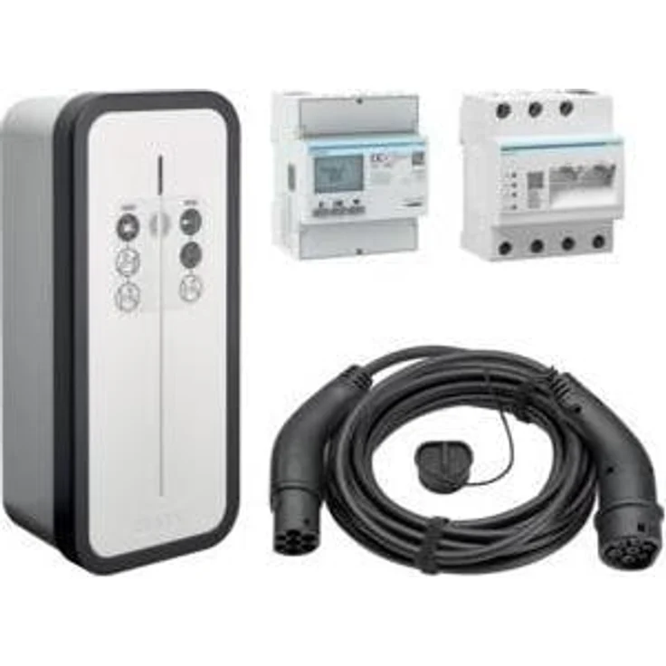 Hager, Elektroauto Ladestation, HAGE Solar-Kit (Typ 2, 22 kW)