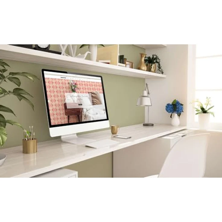 A.S. Création The Color Kitchen Wand- und Deckenfarbe "Warm Wasabi", matte Innenfarbe, 2,5 l, hohe Deckkraft, wasserbasiert, leicht verarbeitbar – Bild 6