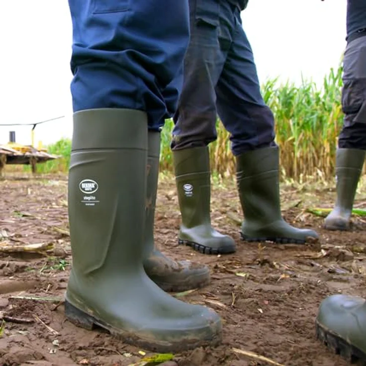 Bekina Steplite EasyGrip S4 Stiefel, grün/schwarz, kälte- und wärmeisolierend, wasserdicht, Größe 38 – Bild 6