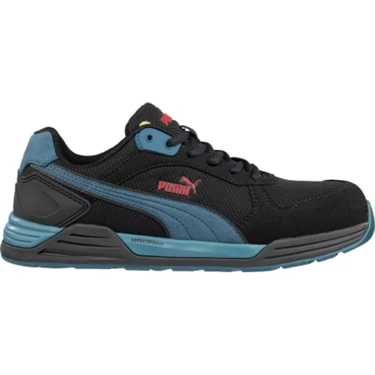 PUMA Safety Sicherheitsschuh, Urban Effect Sohle, Fiberglasskappe, Schwarz – Bild 8