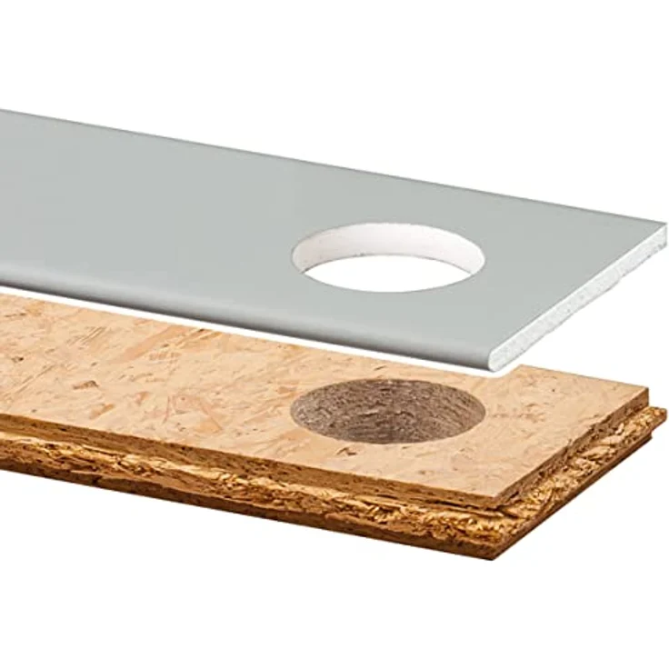 wolfcraft Lochsäge 5978000 – Verstellbarer Universal-Kreisschneider für den Akkuschrauber und die Bohrmaschine – Für Gipsplatten und Holz – Stufenlos einstellbar von ø 45-130mm – Bild 4
