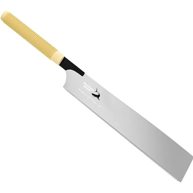 FAMEX 5535 Profi Japansäge Kataba, 265mm Japanische Zugsäge mit Rattangriff, hochqualitatives Karbonstahl-Sägeblatt, extrem dünnwandig und ergonomisch – Bild 1