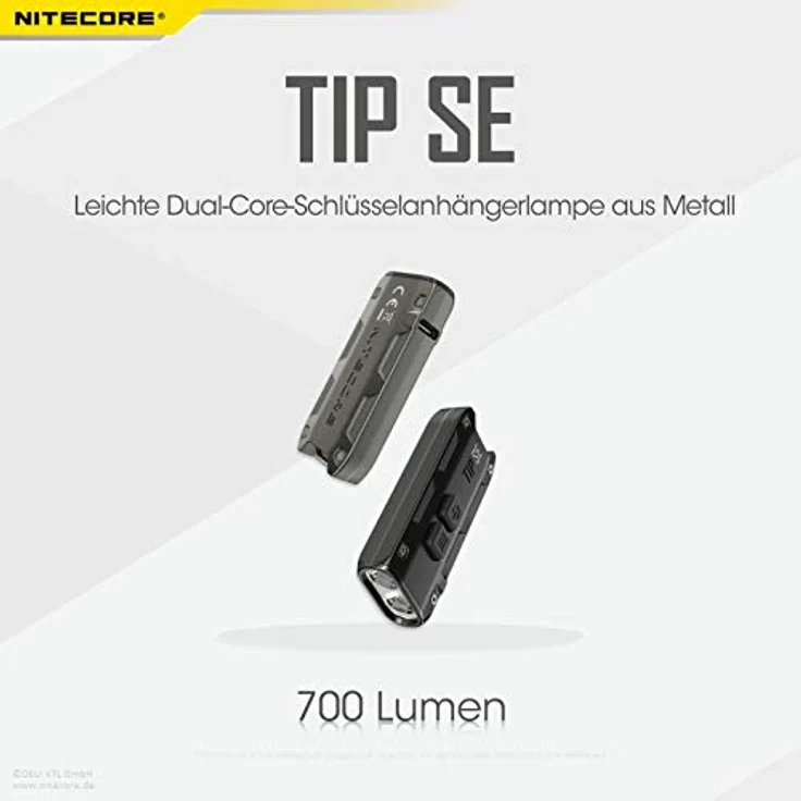 Nitecore Taschenlampe Tip SE 700, wiederaufladbar mit 700 Lumen – Bild 3