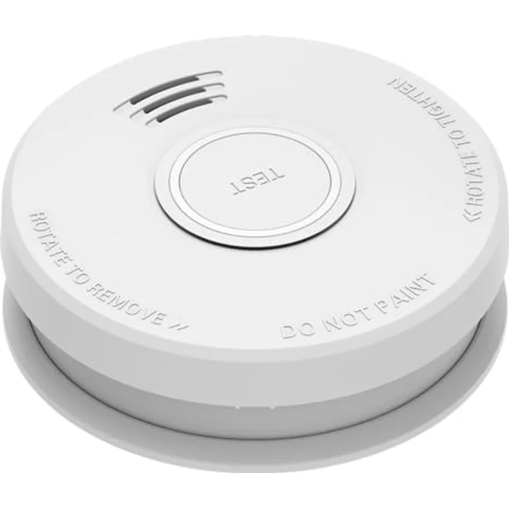Alecto SD110, 5X Rauchwarnmelder batteriebetrieben mit fotoelektrischem Sensor, 85 dB Alarm, 10 Jahre Lebensdauer, 101 mm x 36 mm – Bild 5