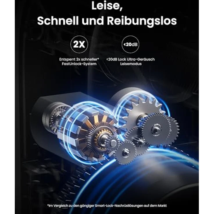 SwitchBot WLAN Smart Lock Ultra, Elektronisches Türschloss mit Fingerabdruck-Entsperrung, aufladbarem Akku, 18 Entsperrungsmethoden, Matter-Unterstützung – Bild 2