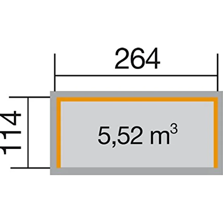 weka Brennholzlager 663 B Gr.2 – Bild 2