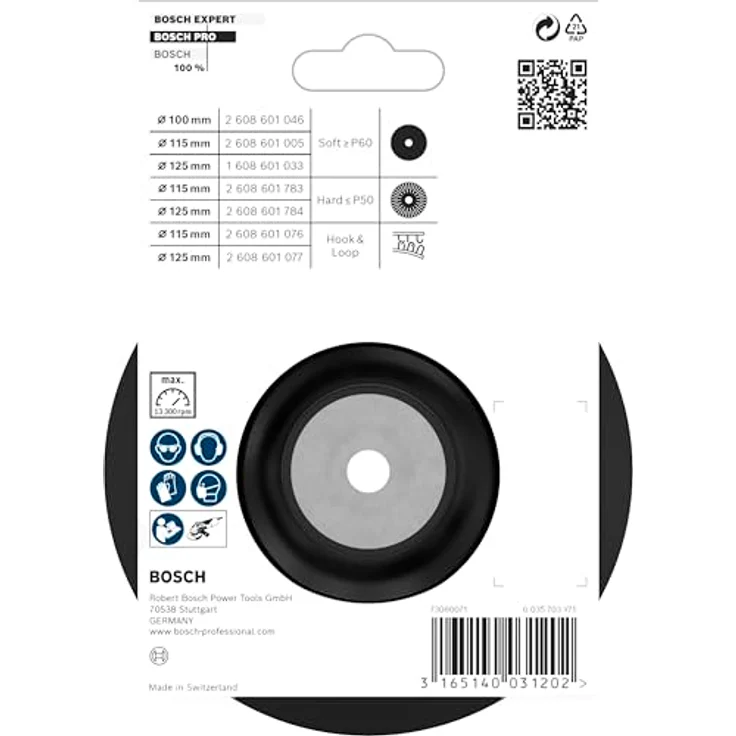 Bosch Professional Schleifteller 115mm, 1 Stk. – Bild 4