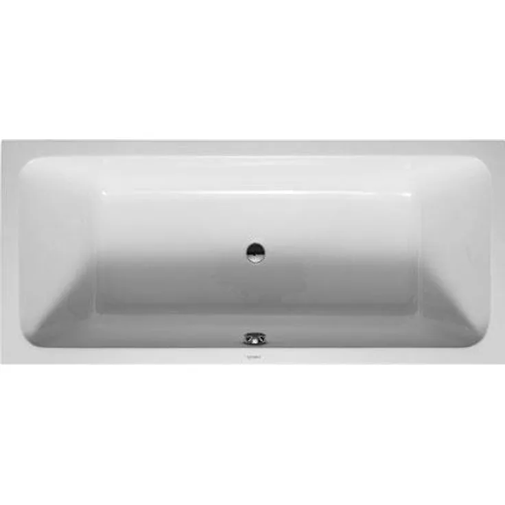 Duravit, Badewanne, Rechteckbadewanne Krperformbadewanne DURAVIT D-Code 80 x 180 cm wei glatt 700101000000000 (150 l, 180 cm, 80 cm)