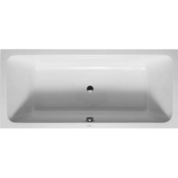 Duravit, Badewanne, Rechteckbadewanne Krperformbadewanne DURAVIT D-Code 80 x 180 cm wei glatt 700101000000000 (150 l, 180 cm, 80 cm)