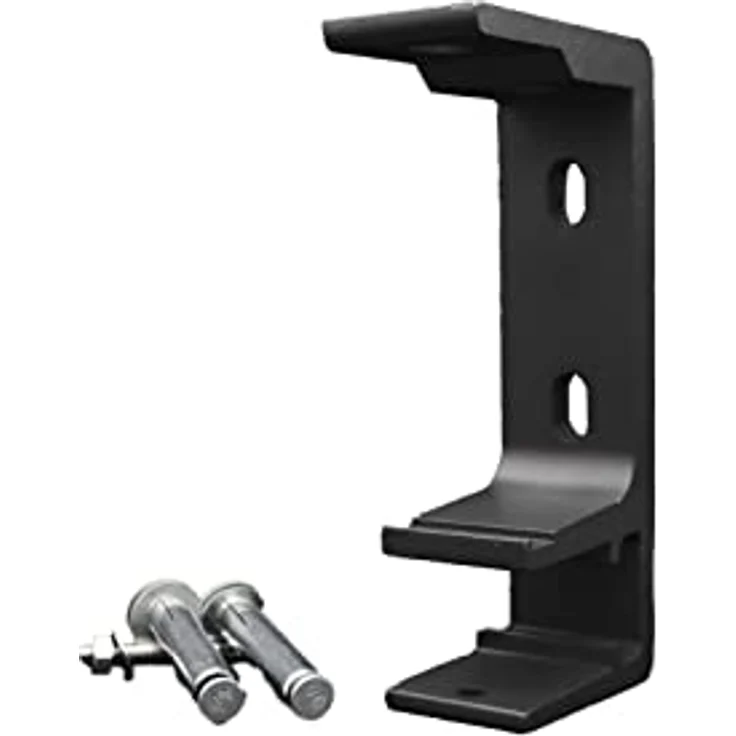 home Trends Markisenhalterung Decken- und Wandhalterung mit Befetigungsmaterial Stahl/Aluminium und Weiß/Antrazit zur Auswahl (1, Dual-Alu-40mm-Antrazit) – Bild 2