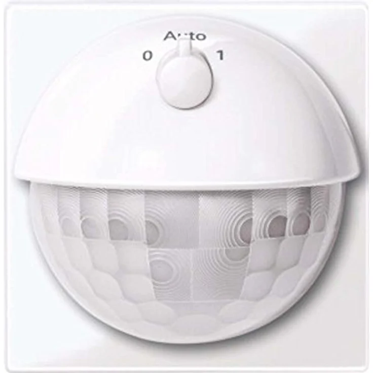 Merten Sensor-Modul Bewegungsmelder aws/gl UP Syst.M, 12 m Reichweite, 180° Erfassungsbereich, Unterputzmontage, integrierter Lichtfühler – Bild 2