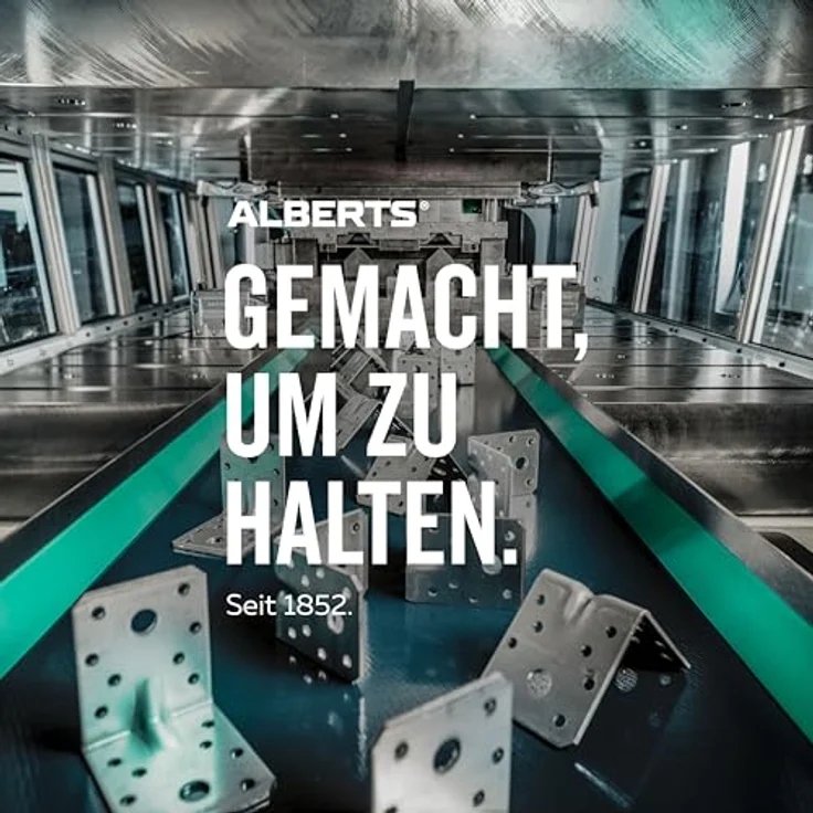 GAH-Alberts 332631 Breitwinkel, gleichschenklig - galvanisch gelb verzinkt, 30 x 30 x 30 mm - 25 Stück – Bild 5