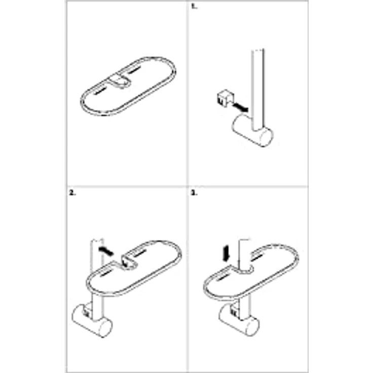 Grohe Stangenbrause-Set Euphoria 110, 3 Strahlart(en), Massage 900 mm - Chrom – Bild 6