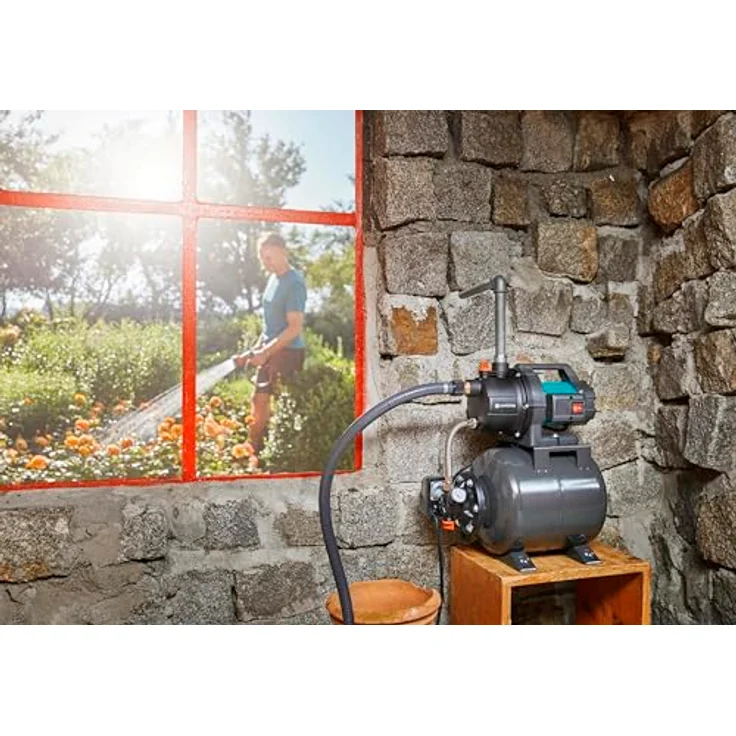 GARDENA 09023-20 Hauswasserwerk 3700-4 Hauswasserwerk 3.700 l/h 41 m 4,1 bar – Bild 4