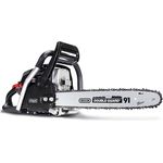 Scheppach Benzin Kettensäge CSP49-4T Motorsäge 2,15 PS | 16" Oregon Schwert & Kette | 35cm Schnittlänge | 4-Takt Motor 49 cm³ - keine Mischung nötig | automatische Kettenschmierung | Kettenbremse