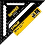 DEWALT Dewa Speed Square-Anschlagwinkel 30cm DWHT25228-0, Schwarz