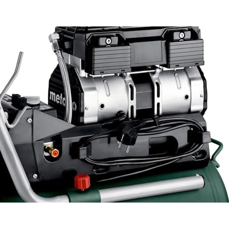 Metabo Kompressor Basic 220-24 OF Silent 601593000, leise und mobil, mit VarioGrip und Condor Druckschalter – Bild 8