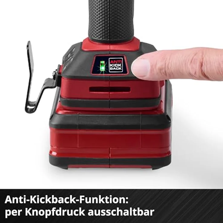 Einhell Professional TP-CD 18/50-C Li-i BL - Solo 2-Gang-Akku-Schlagbohrschrauber mit bürstenlosem Motor, 50 Nm Drehmoment, ergonomisches Design – Bild 8