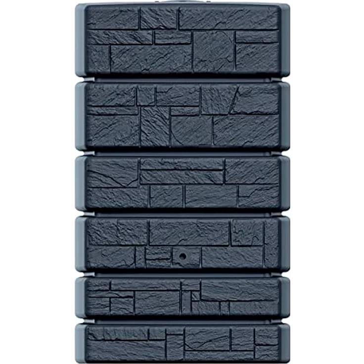 Regenwasserbehälter Tower Stone 500L Anthrazit Regentonne Regenwassertonne – Bild 3