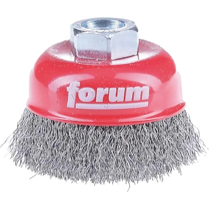Forum Topfbürste Stahldraht M14 125 x 0,3 mm gewellt
