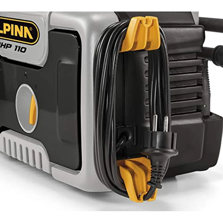 ALPINA Elektro-Hochdruckreiniger AHP 110 Max. Druck 110 bar Durchflussmenge 390 l 1400 W Elektromoto – Bild 3