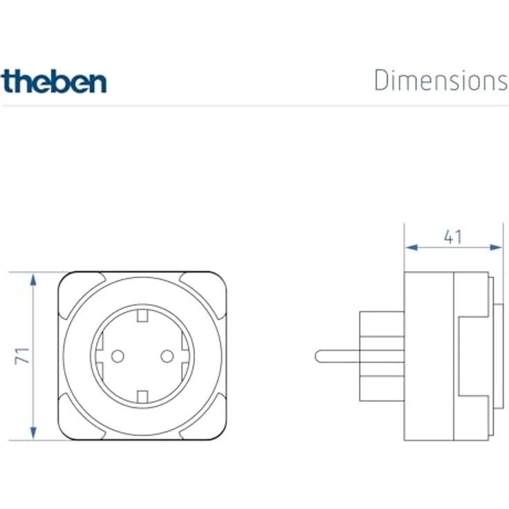 Theben 0270930 theben-timer 27 mit Wochenprogramm - analoge Zeitschaltuhr für den Innenbereich, Steckdosen-Schaltuhr, Zeitprogrammstecker – Bild 3