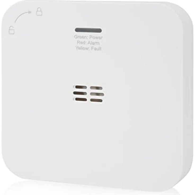 Smartwares Co-Detektor – 85 dB – Sensor 10 Jahre – Benachrichtigungen über App – Testknopf & Stummknopf – FGA-13800 – Bild 5