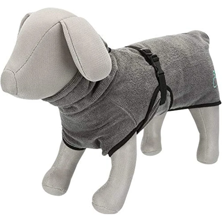 TRIXIE Hunde-Bademantel - L - 60 cm Mehrfarbig – Bild 4