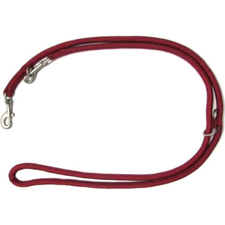 Wolters Hundeleine K2, 2,00 m Führleine aus robustem Taumaterial, rot – Bild 1