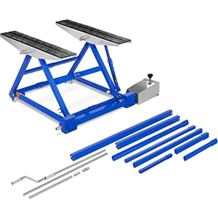 MSW Mobile Hebebühne MSW-HB-1500 - 1.500 kg, Stahl, 3-fach Längenverstellung – Bild 1